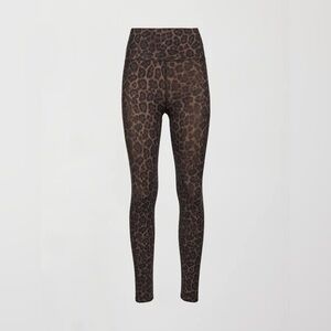 Carbon38 Brown Leopard Print Leggings